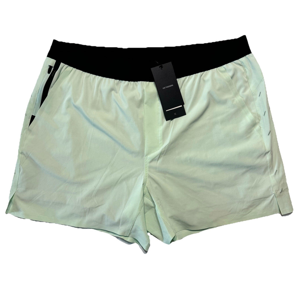 TEN THOUSAND Mens 5in Interval Shorts Lined Dusty Green XXL (MSRP $68)
