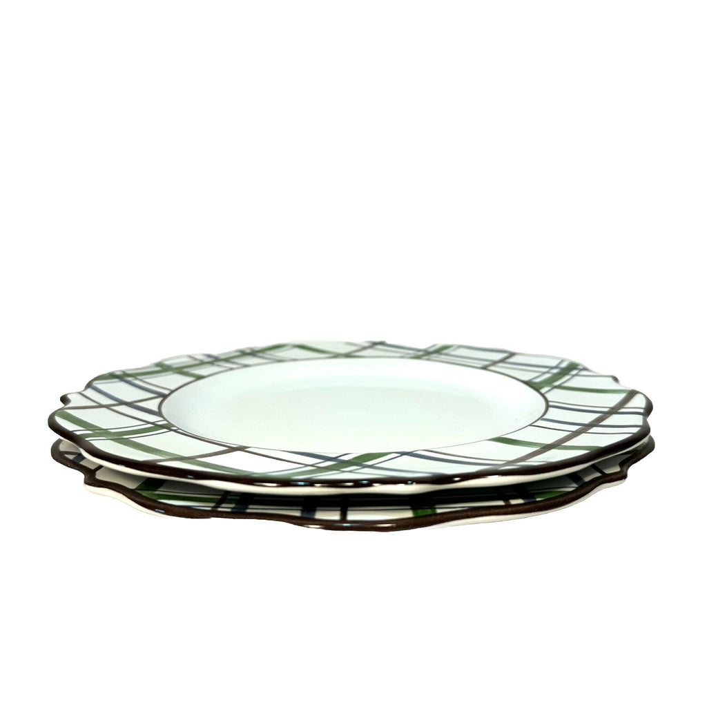 JULISKA x Veronica Beard Bohemian Vine Dessert Salad Plate Set for 2 (MSRP $96)