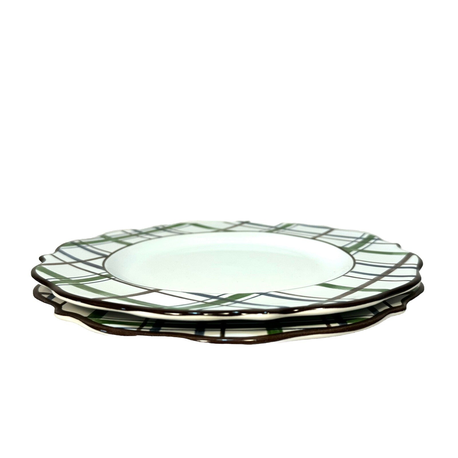 JULISKA x Veronica Beard Bohemian Vine Dessert Salad Plate Set for 2 (MSRP $96)