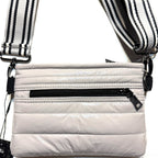 THINK ROYLN Bum Bag Shoulder Crossbody Sleek Fawn Grey (MSRP $98)