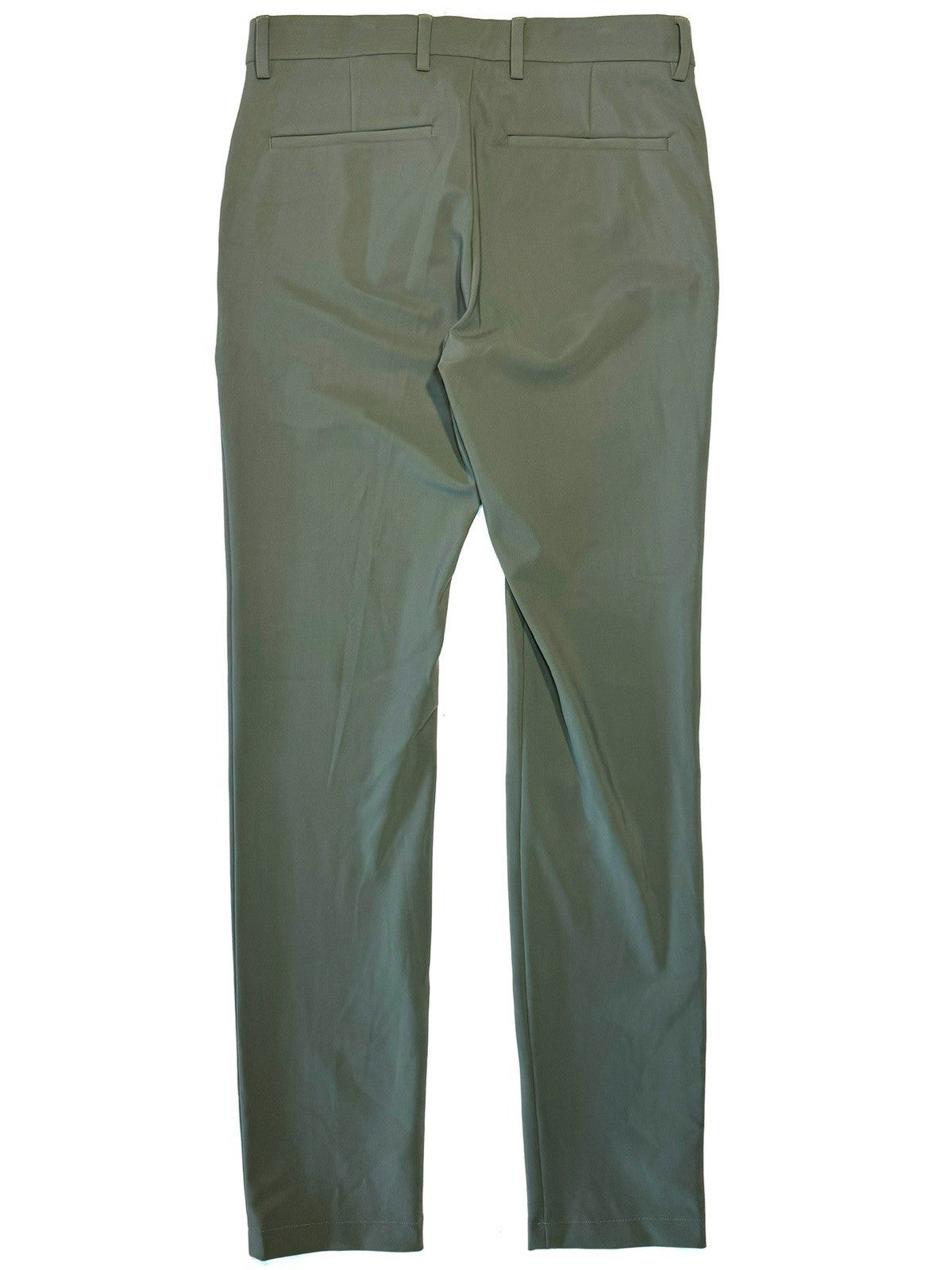 THEORY Mens Zaine Precision Ponte Stretch Chino Pants Branch Green (MSRP $225)