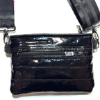 THINK ROYLN Bum Bag Shoulder Crossbody Mirror Black (MSRP $98)