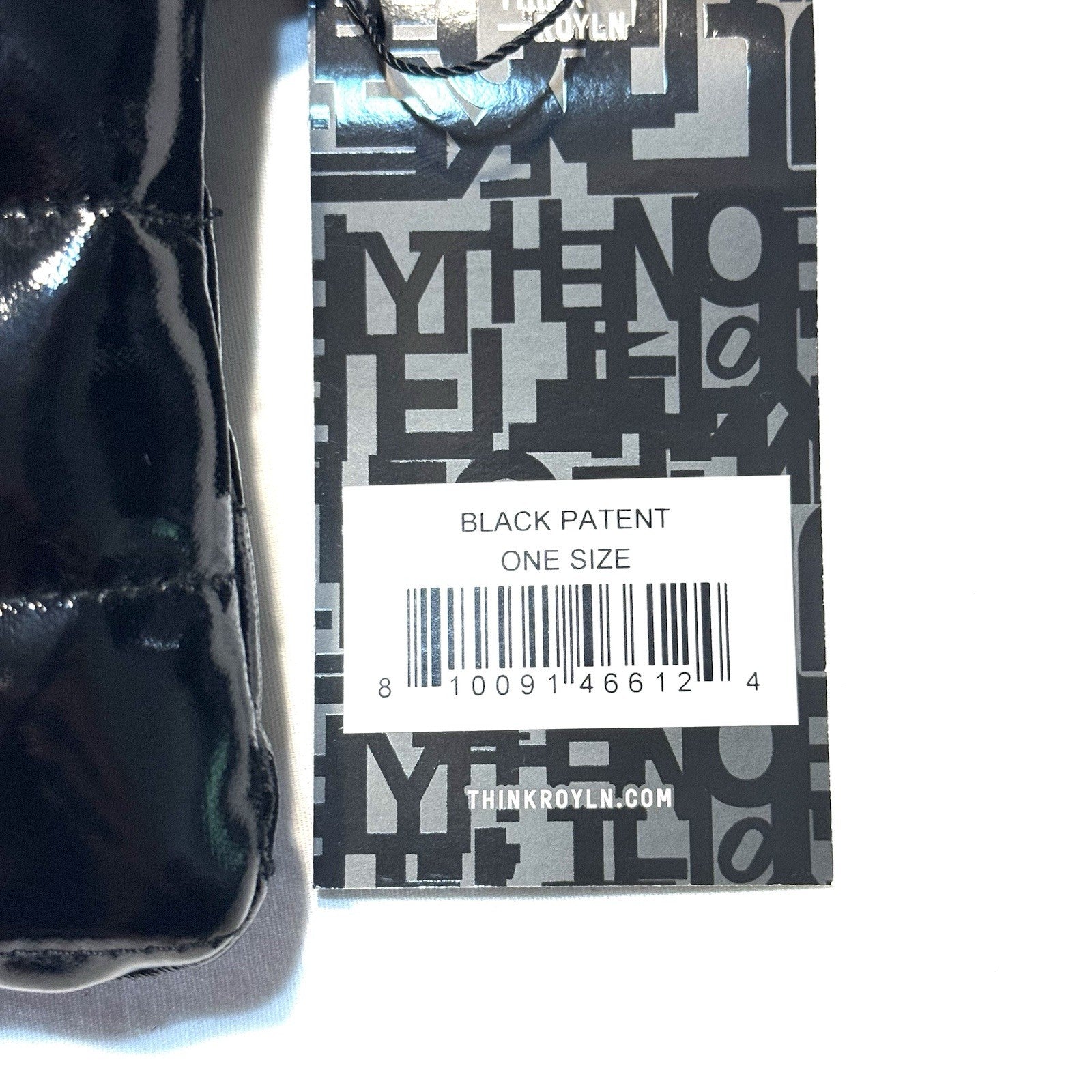 THINK ROYLN Bum Bag Shoulder Crossbody Patent Black (MSRP $98)