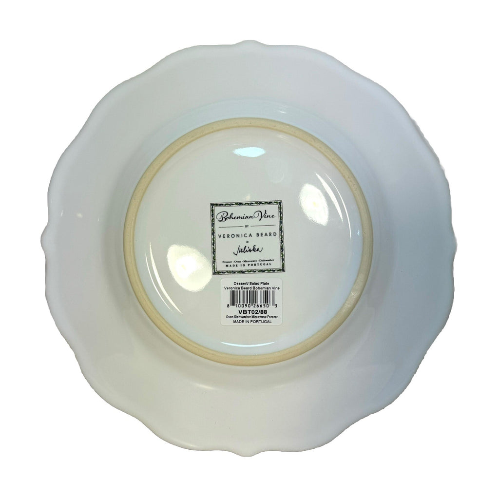 JULISKA x Veronica Beard Bohemian Vine Dessert Salad Plate Set for 2 (MSRP $96)