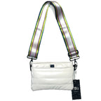 THINK ROYLN Bum Bag Shoulder Crossbody Patent Ivory White (MSRP $98)