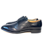 BALLY Scribe Mens Scamardo Calf Leather Derby Shoes Black 12.5 (MSRP $1,250)