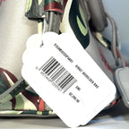 MAISON MARGIELA Womens 5AC Floral Leather Crossbody Bag Grey (MSRP $2,280)