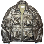 DRIES VAN NOTEN Mens Vow Bis 1502 M.W. Pocket Coat Khaki Brown (MSRP $1,595)