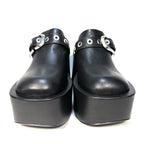 MARC JACOBS Womens The J Marc Platform Leather Clog Black 9 (MSRP $495)