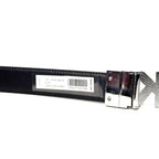 MICHAEL KORS Mens 31mm Reversible MK Logo Buckle Belt Black (MSRP $98)