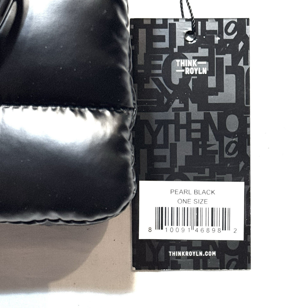 THINK ROYLN Downtown Crosswalk Crossbody Bag Pearl Black (MSRP $158)