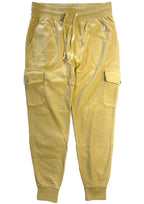 TODD SNYDER x CHAMPION Mens Utility Cargo Sweatpants Olive Oil Tan (MSRP $168)
