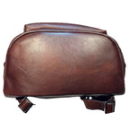 BRUNELLO CUCINELLI Leather Wool Canvas Backpack Burgundy Brown (MSRP $4,595)