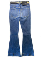 VERONICA BEARD Wonder Woman Sheridan Exaggerated Flare Jeans Blue (MSRP $398)