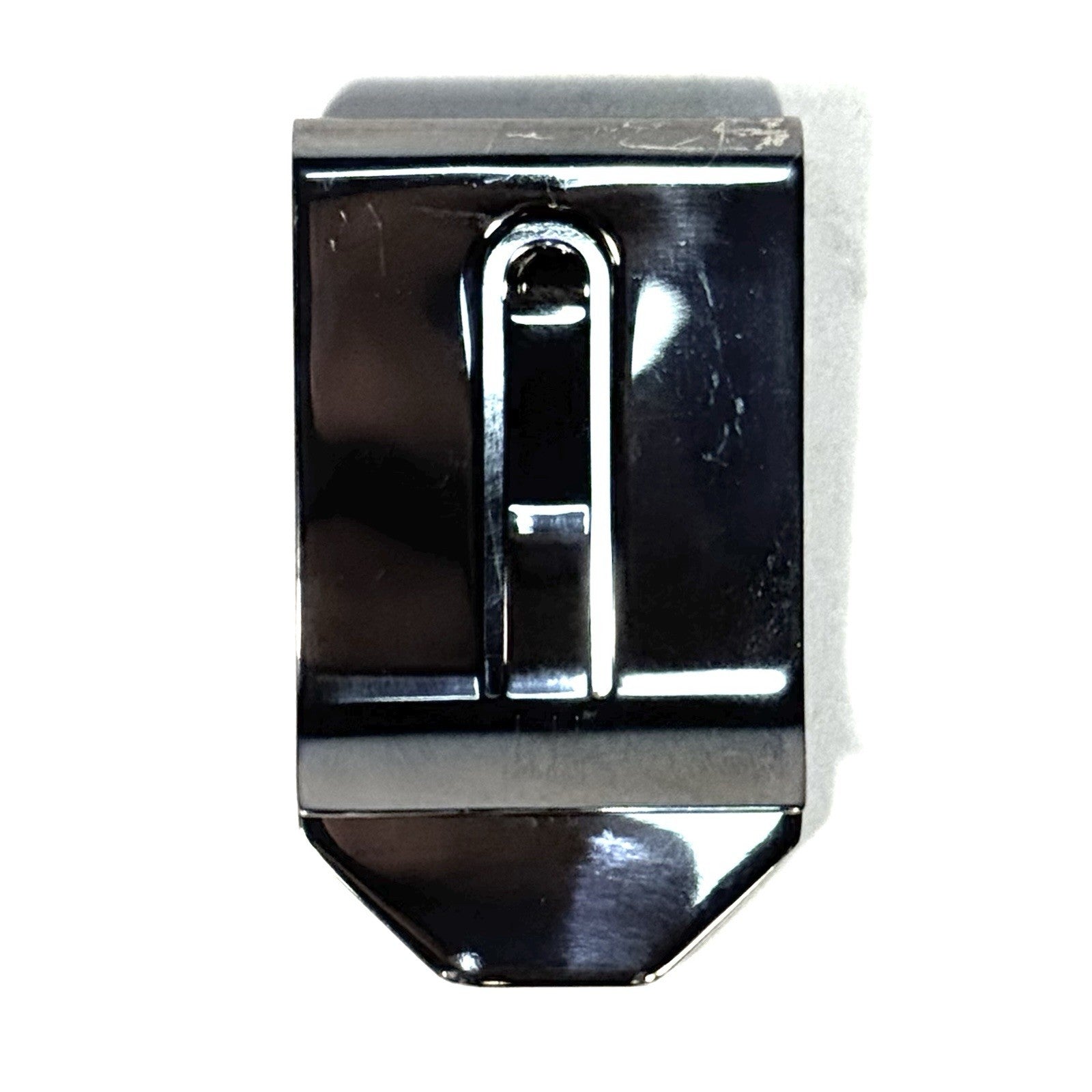 DUNHILL Black Rubberized Lacquer Metal Money Clip (MSRP $225)