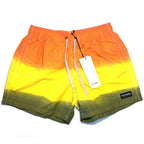 SUNDEK Mens 5in Tie Dye Board Shorts Swim Trunks Carioca Yellow (MSRP $159)