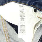 KHAITE Womens Corben High Rise Straight Leg Denim Jeans Boone Blue (MSRP $540)