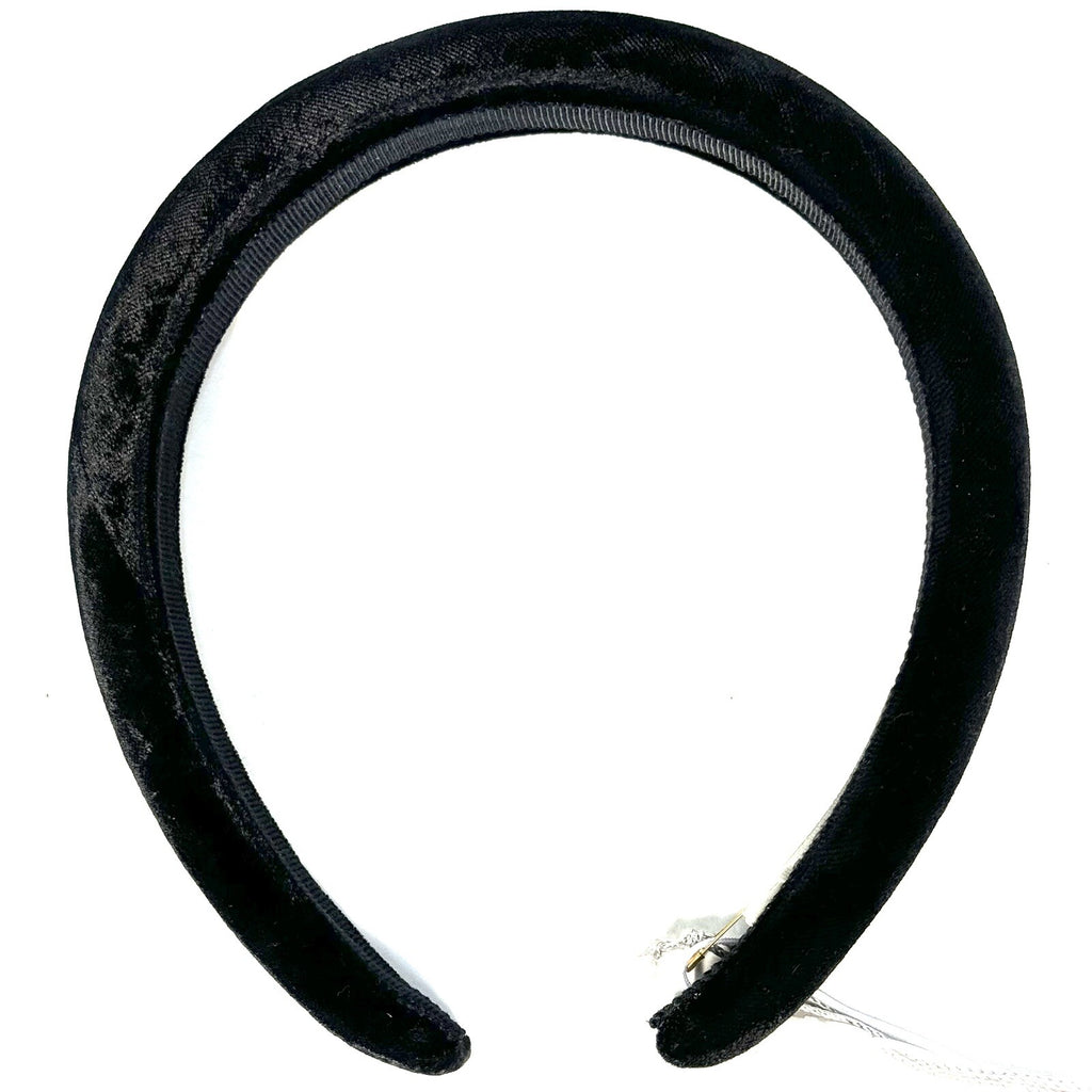 JENNIFER BEHR x Veronica Beard Tori Velvet Headband Black (MSRP $188)