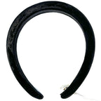 JENNIFER BEHR x Veronica Beard Tori Velvet Headband Black (MSRP $188)