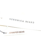 JENNIFER BEHR x Veronica Beard Tori Velvet Headband Forest Green (MSRP $188)