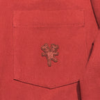 MARC JACOBS Heaven Mens Oversized Button Front Work Shirt Jacket Red (MSRP $195)