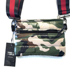 THINK ROYLN Bum Bag Shoulder Crossbody Camo Olive Green (MSRP $98)