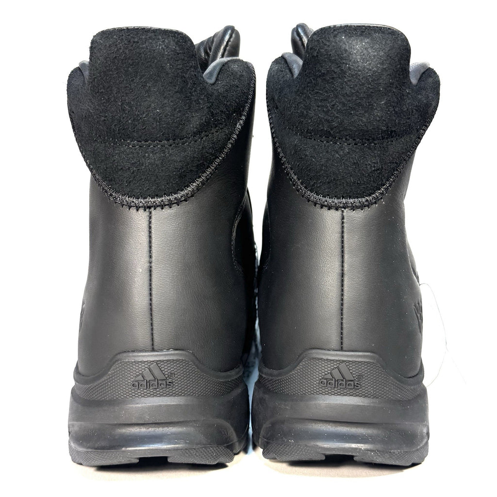 Y-3 Adidas Mens GSG9 Leather Lace Up High Top Sneaker Boots Black (MSRP $400)