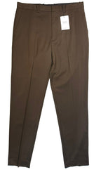 THEORY PROJECT Lucas Ossendrijver Mens MP206 Pleated Wool Pants Brown -MSRP $225