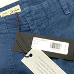 NILI LOTAN Womens Luna Crop Cotton Linen Pants Teal Blue (MSRP $355)