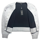 RAG & BONE Womens Abby Scuba Modal Cardigan Jacket Grey (MSRP $398)