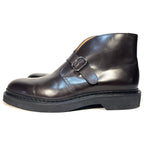 JOHN LOBB Mens Shoreditch Calf Leather Chukka Boots Dark Brown (MSRP $2,010)
