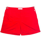 ORLEBAR BROWN Mens Bulldog II Swim Trunk Shorts Rescue Red (MSRP $345)