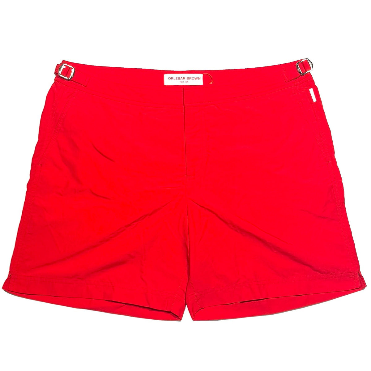 ORLEBAR BROWN Mens Bulldog II Swim Trunk Shorts Rescue Red (MSRP $345)