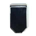 DUNHILL Black Rubberized Lacquer Metal Money Clip (MSRP $225)