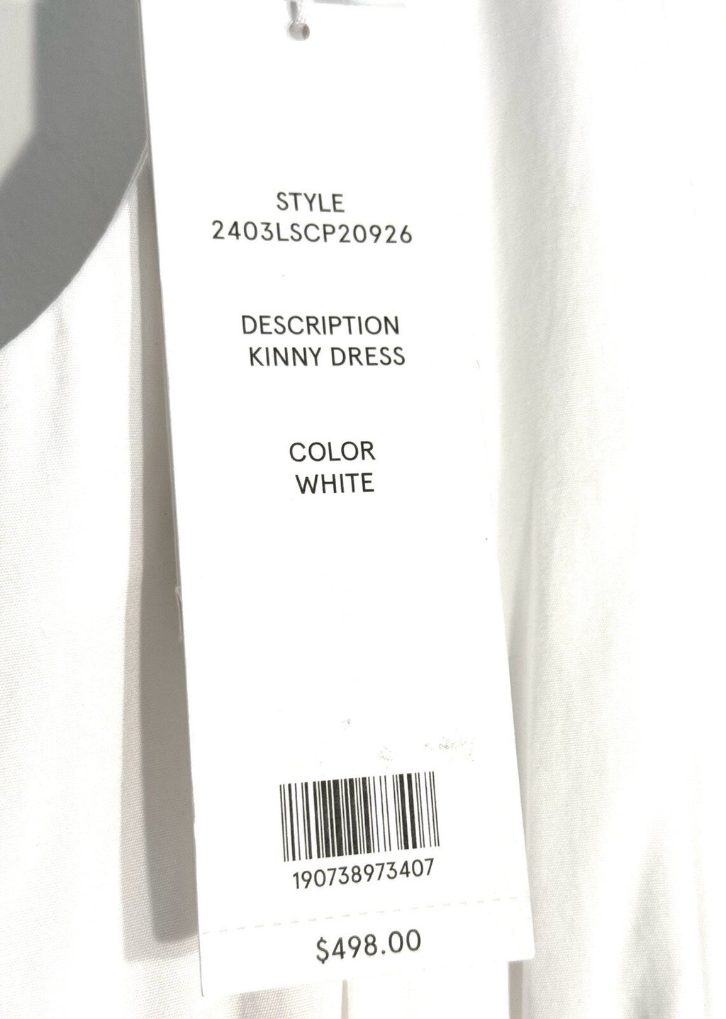 VERONICA BEARD Kinny Midi Sleeveless Dress White (MSRP $498)