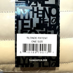 THINK ROYLN Bum Bag Shoulder Crossbody Patent Blonde Taupe (MSRP $98)