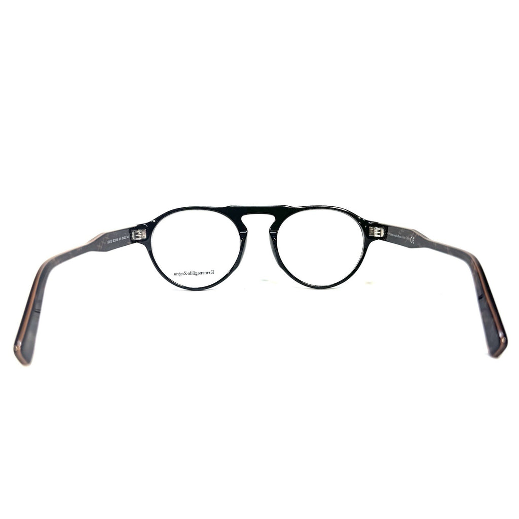 ERMENEGILDO ZEGNA Mens EZ5188 001 XXX12 Eyeglasses Frames Black (MSRP $275)