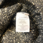 VERONICA BEARD Selleck Open Shoulder Mock Neck Sweater Charcoal Grey (MSRP $428)