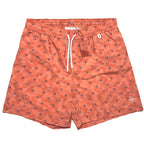 LORO PIANA Mens Bay Balloons Print Swim Trunks Shorts Pepper Red (MSRP $580)