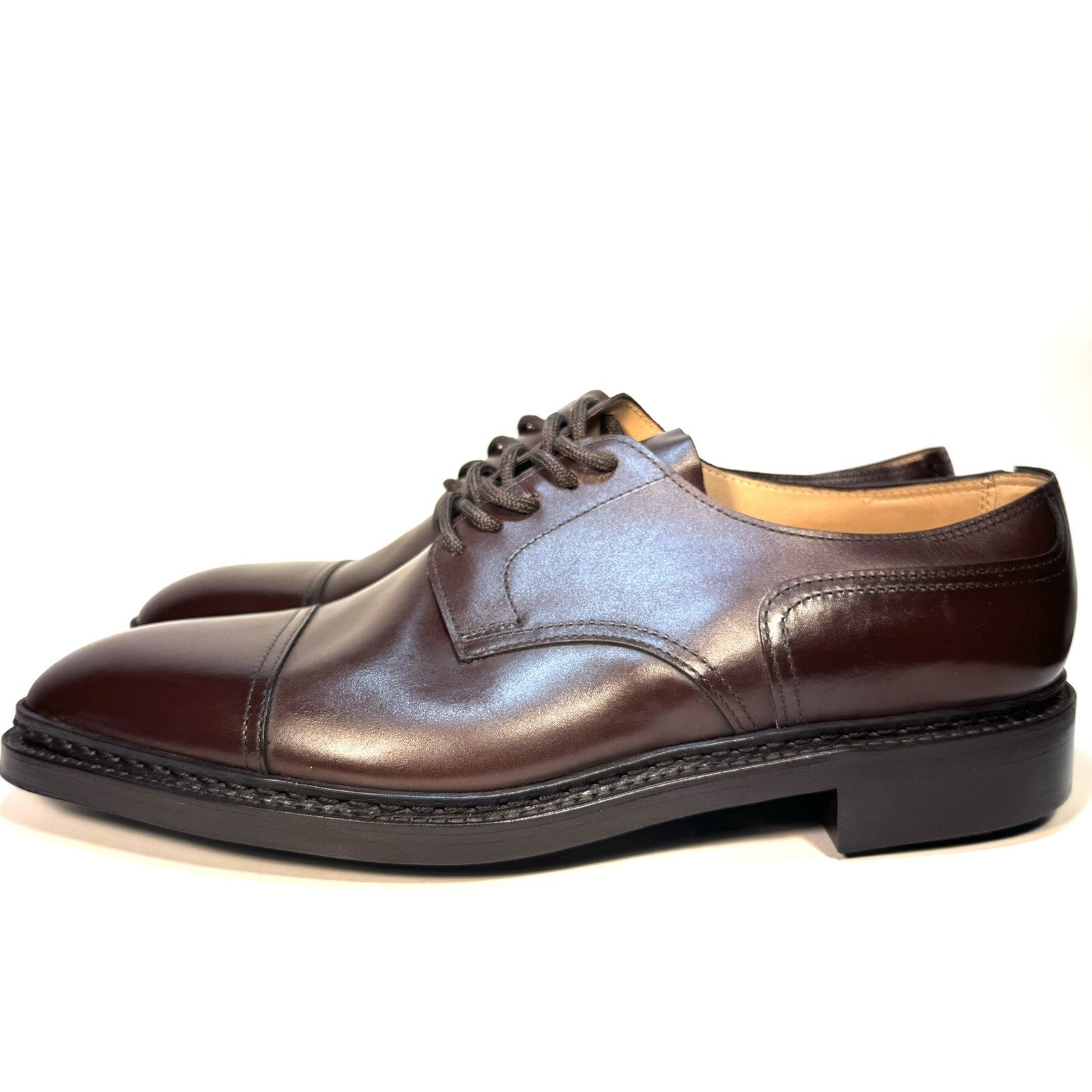 JOHN LOBB Mens Kilmory Highland Leather Lace Up Shoes Oak Brown 11 (MSRP $1,820)