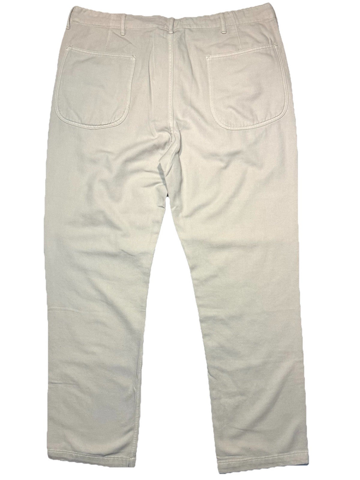 BUCK MASON Mens Pumice Brushback Twill Field Pants Sand Dune Khaki 36 -MSRP $125