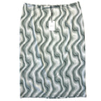MIAOU Womens Moni Swerve Print Maxi Knee Skirt Sea Foam Green (MSRP $145)