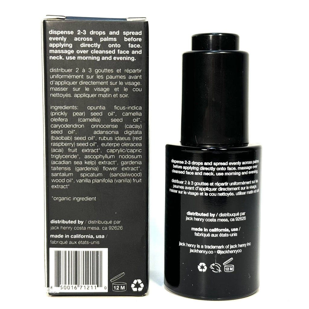 JACK HENRY Super Face Oil Moisturizing Serum 30ml (MSRP $68)