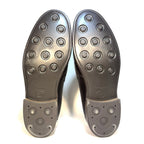 SANDERS x TODD SNYDER Mens Clive Leather Penny Loafers Dark Brown (MSRP $578)