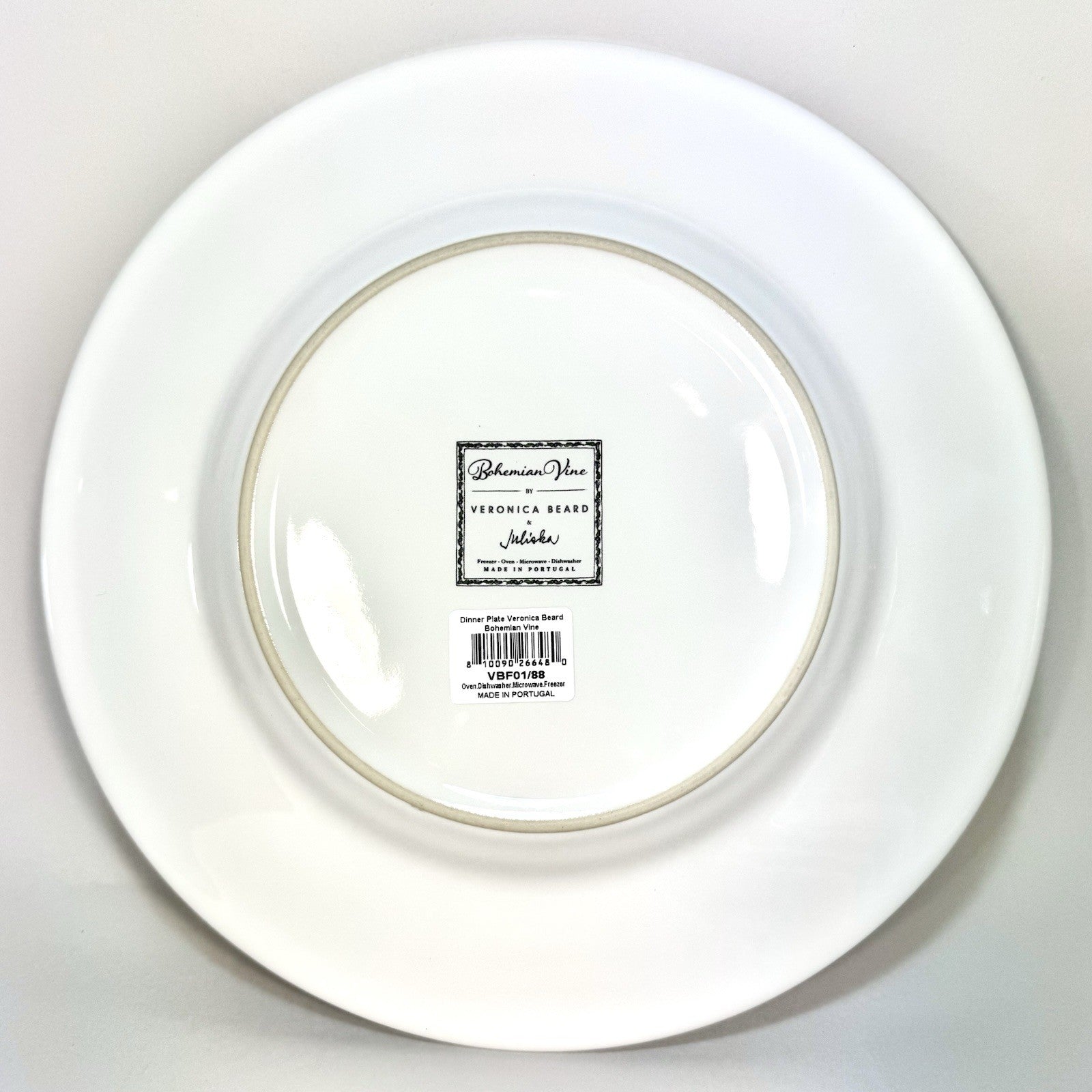 JULISKA x Veronica Beard Bohemian Vine 11" Dinner Plate Set for 4 (MSRP $232)