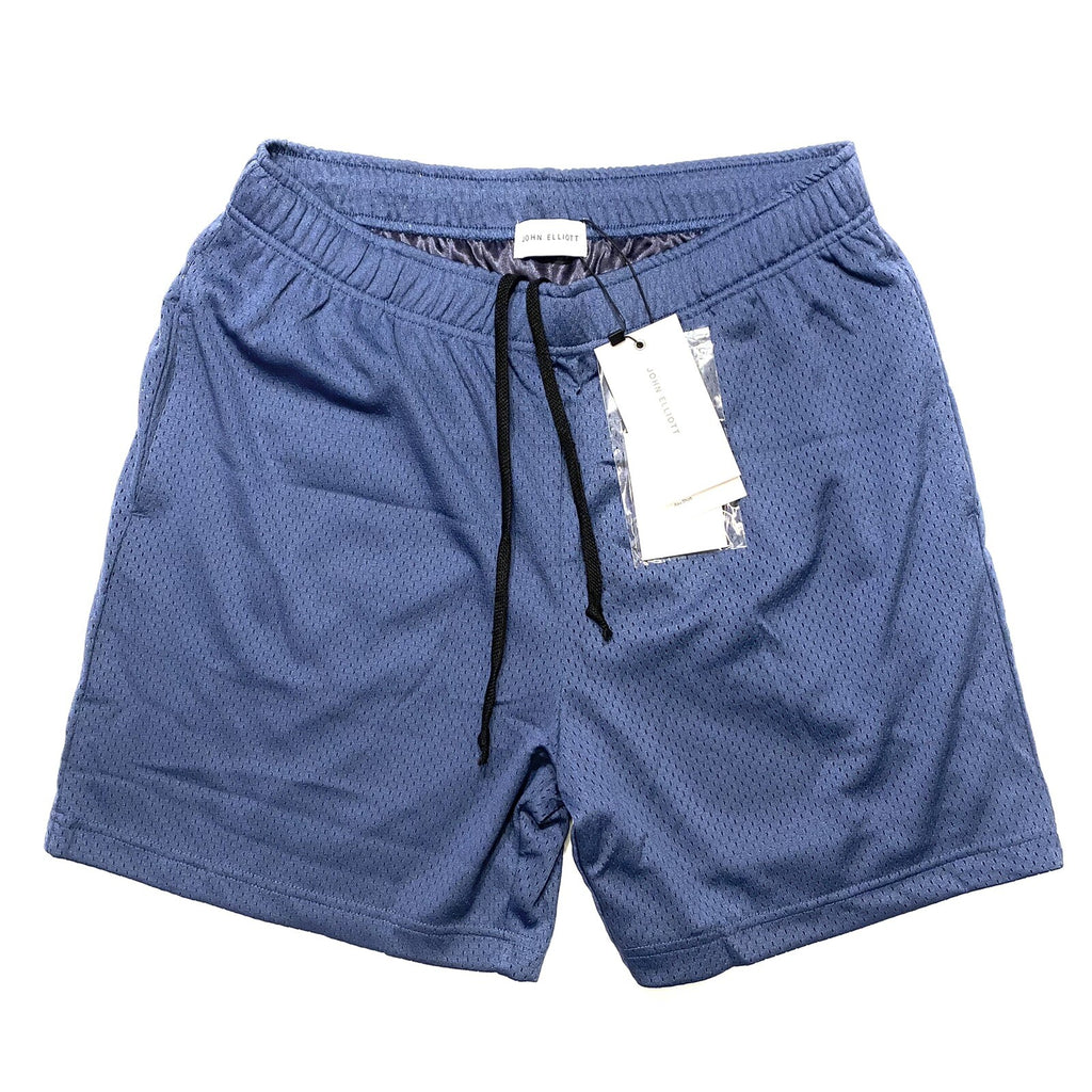 JOHN ELLIOTT Mens Aau Mesh Gym Lounge Shorts Avalon Blue (MSRP $178)