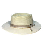 RAG & BONE Womens Somer Woven Straw Hat Ivory (MSRP $225)