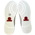MARC JACOBS Womens The Tennis Shoe Leather Sneaker White Red (MSRP $275)