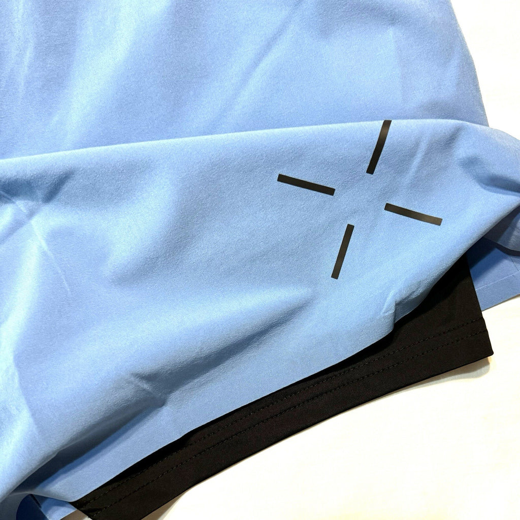 TEN THOUSAND Mens 5in Interval Shorts Lined Regatta Blue XXL (MSRP $68)