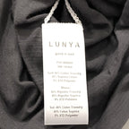LUNYA Womens Supima Cotton Wide Leg Lightweight Lounge Pants Gray (MSRP $148)